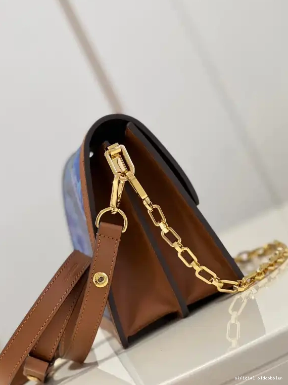 Official oldcobbler VUITTON LOUIS MM DAUPHINE 0619
